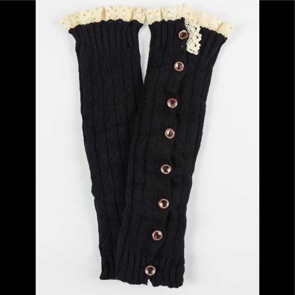 Button down legwarmers. - Picture 2 of 3